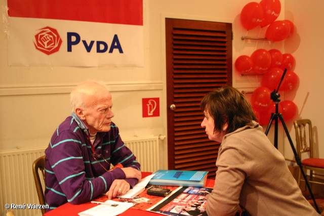  René Vriezen 2010-02-24 #0109 PvdA Debat over werk met Mariëtte Hamer woensdag 24 februari 2010