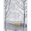 snowy yellow boat  - Comox Valley