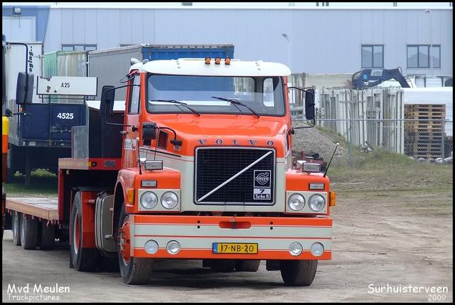 17-NB-20   Bruin de trading - Heerenveen. Volvo N10 & N12