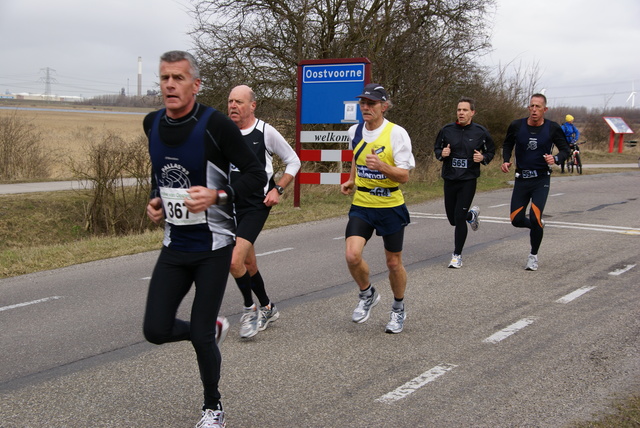 DSC00296 Halve van Oostvoorne 13 maart 2010