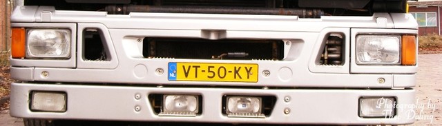 Daf 95 zwart onderbumper  VT-50-KY -border Maart 2010