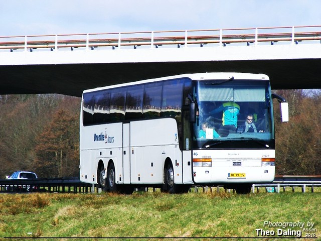 Drenthe Tours - Assen  BL-RL-39-border Touringcar's  Diverse