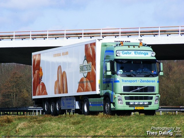 Elzinga Transport, Gebr - Zenderen-border Maart 2010