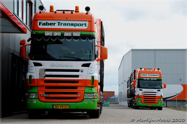 Faber Scania R500 Vrachtwagens