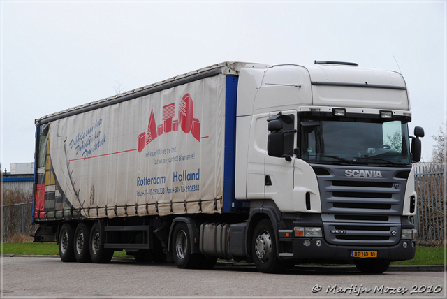 Transportena & Zn Scania R500 Vrachtwagens