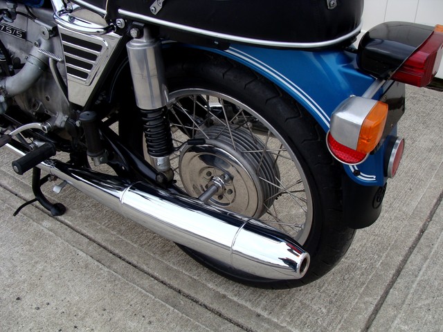 2986124 '72 R75-5 Blue Toaster 006 SOLD....1972 BMW R75/5 Blue, "Toaster" 44,186 Miles.