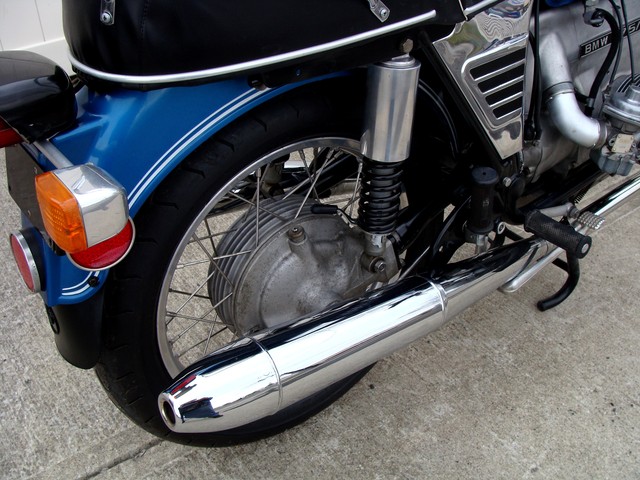 2986124 '72 R75-5 Blue Toaster 017 SOLD....1972 BMW R75/5 Blue, "Toaster" 44,186 Miles.