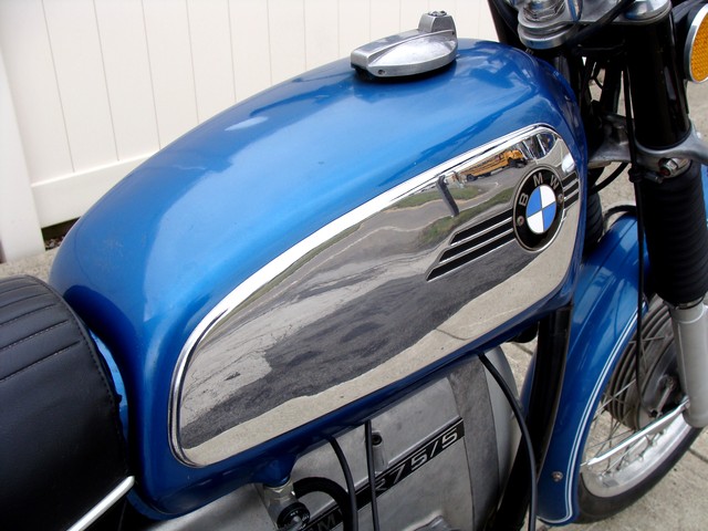 2986124 '72 R75-5 Blue Toaster 021 SOLD....1972 BMW R75/5 Blue, "Toaster" 44,186 Miles.