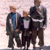 kurds, father and sons - Afghanstan 1971, on the road