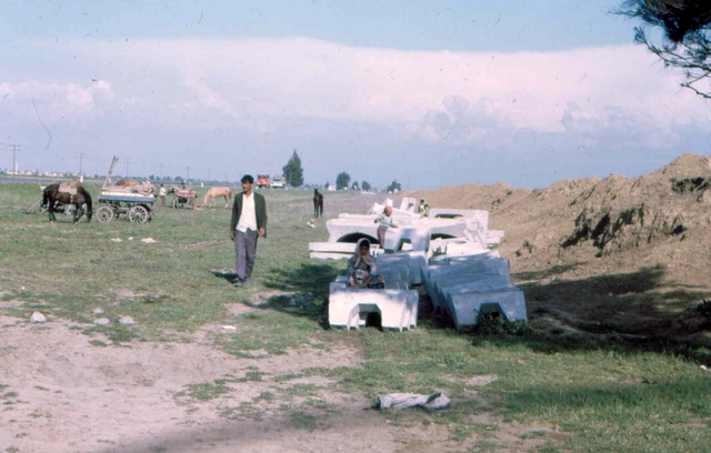 A on our way to kurdistan Afghanstan 1971, on the road