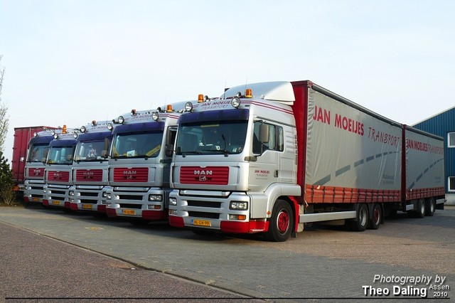 Moeijes Transport - Nibbixwoud  Line Up MAN's-bord MAN 2010