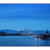 Port in Twilight - British Columbia Canada