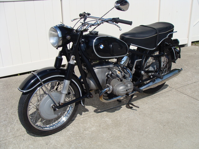 662671 '67 R69S Black, Wixom Bags & Fairing 001 SOLD....1967 BMW R69S #662671 Black, 41,000 Miles. Wixom Bags & Fairing w/Lowers. 