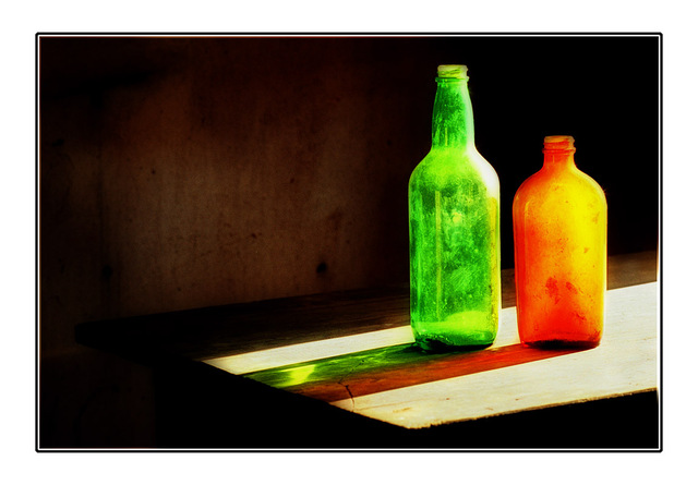 bottles of color 35mm photos