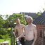 Hogedruk klimopmuur met Ben... - In de tuin 2010