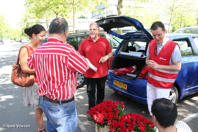  RenÃ© Vriezen 2010-06-05 #0002 PvdA Arnhem WC Presikhaaf Campagne TK2010 zaterdag 5 juni 2010