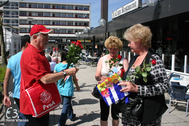  RenÃ© Vriezen 2010-06-05 #0025 PvdA Arnhem WC Presikhaaf Campagne TK2010 zaterdag 5 juni 2010