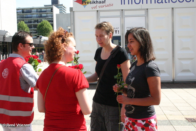  RenÃ© Vriezen 2010-06-05 #0028 PvdA Arnhem WC Presikhaaf Campagne TK2010 zaterdag 5 juni 2010