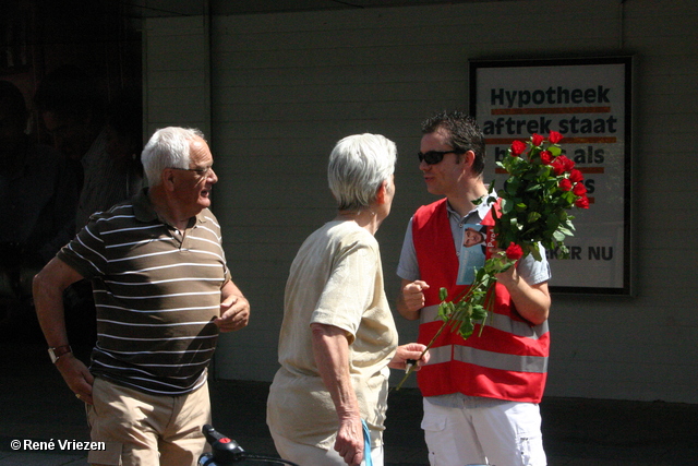  RenÃ© Vriezen 2010-06-05 #0034 PvdA Arnhem WC Presikhaaf Campagne TK2010 zaterdag 5 juni 2010