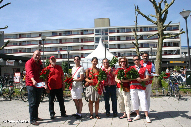  RenÃ© Vriezen 2010-06-05 #0019 PvdA Arnhem WC Presikhaaf Campagne TK2010 zaterdag 5 juni 2010