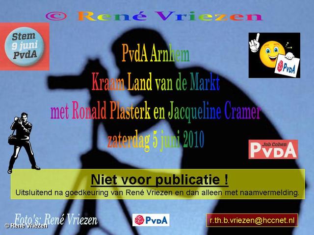  René Vriezen 2010-06-05 #0000 PvdA Arnhem Land vd Mark Campagne TK2010 Mw.J.Cramer en Dhr.R.Plasterk 5 juni 2010