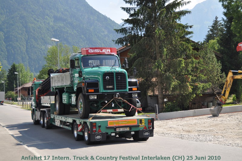 Anfahrt Interlaken Truck Festival 25 juni 2010 544 - 