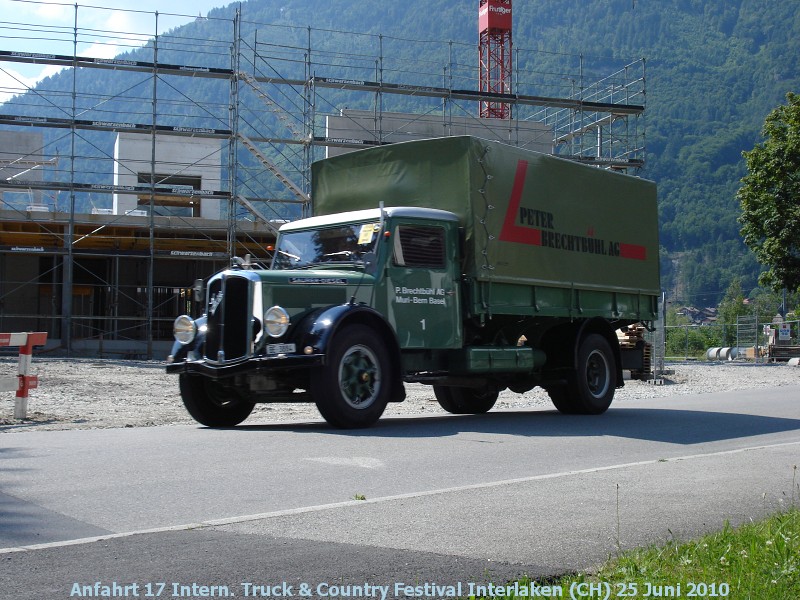 Anfahrt Interlaken Truck Festival 25 juni 2010 509 - 
