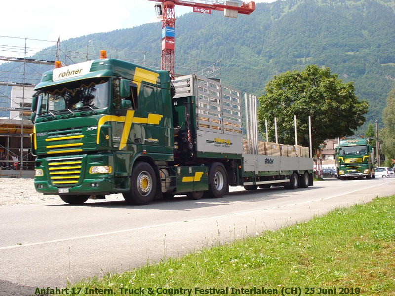 Anfahrt Interlaken Truck Festival 25 juni 2010 082 - 