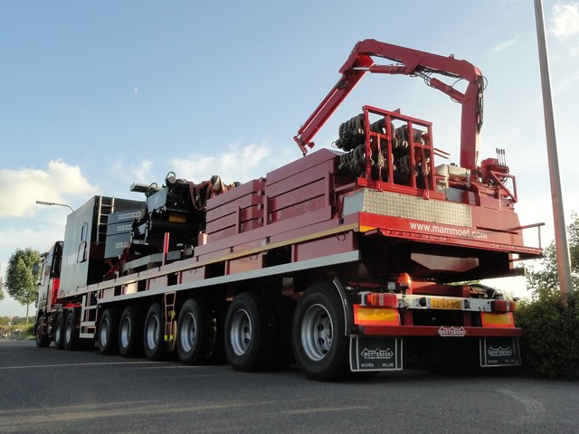 Mammoet daf 3 Spotten in hoogeveen 17 Juli