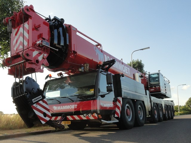 Mammoet kraan 1 Spotten in hoogeveen 17 Juli