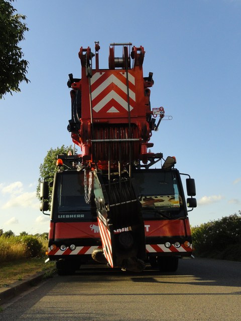 Mammoet kraan 4 Spotten in hoogeveen 17 Juli