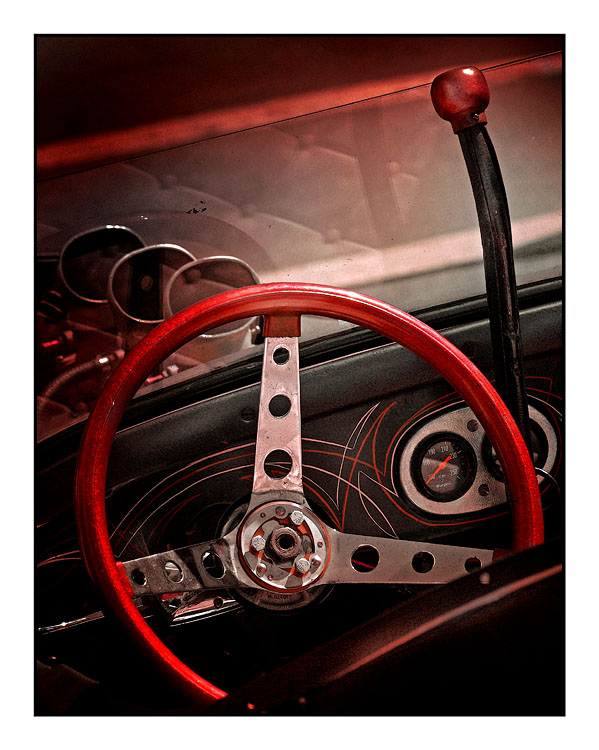 Red ROD Automobile