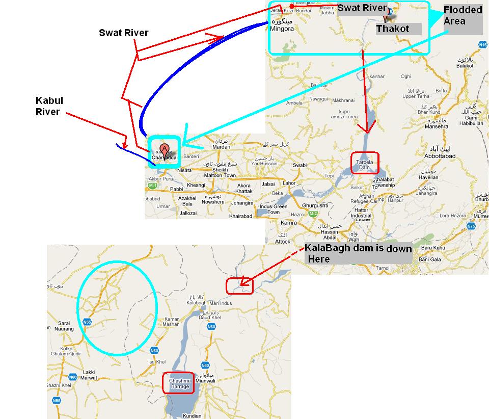 2010 pak Flood Sites - 