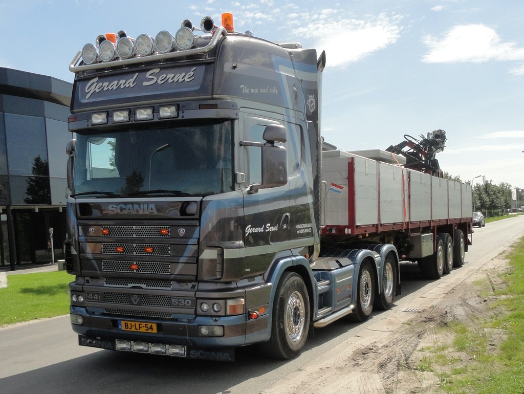 foto`s G Serne en P van Setten 001 - trucks gespot in Hoogeveen