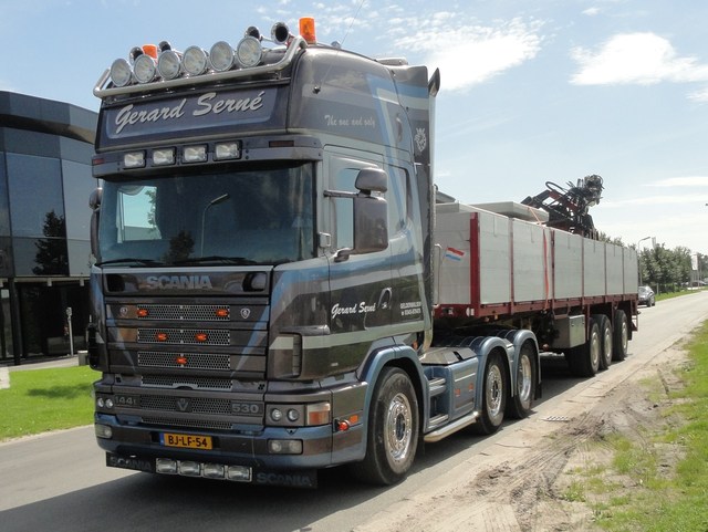 foto`s G Serne en P van Setten 001 trucks gespot in Hoogeveen