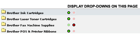 onoff for dropdown subactegories - 