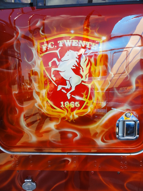FC Twente logo truckersdag Coevorden