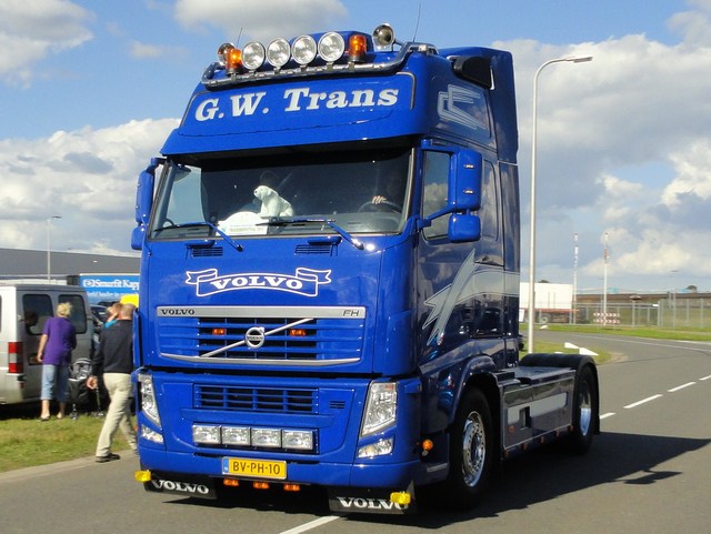 GW trans rijdend truckersdag Coevorden