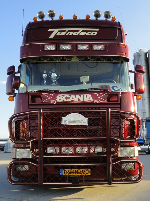 Tuindeco voor truckersdag Coevorden