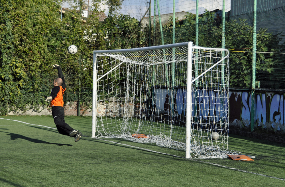 deviazione sopra la traversa - 