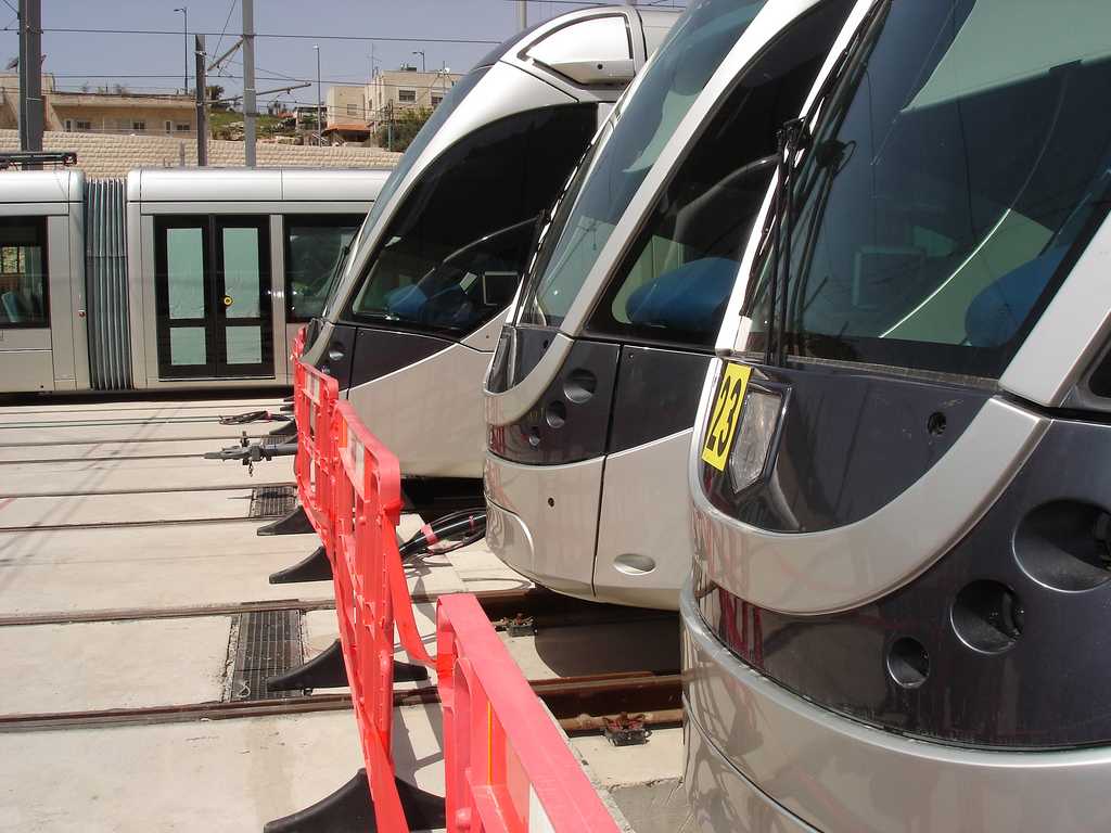 Jerusalem-Light-Rail-Trains - 