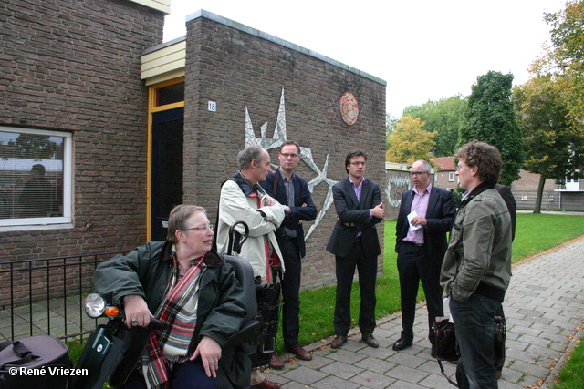 RenÃ© Vriezen 2010-10-04 #0069 Bezoek Wethouders Mw. Margriet Bleijenberg Dhr. Henk Kok  Presikhaaf maandag 4 oktober 2010