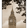 Big Ben Sepia - England and Wales