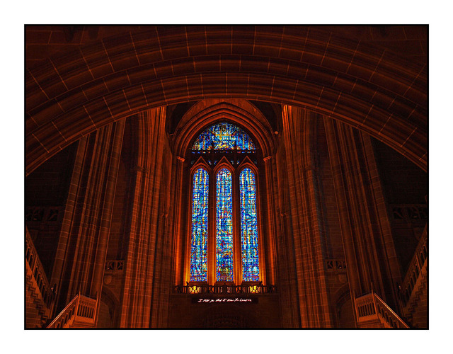 Liverpool Cathedral Glass England and Wales
