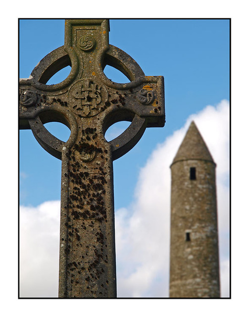 Glendalough Cross Ireland