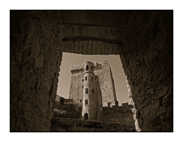 -Blarney Castle Sepia Ireland