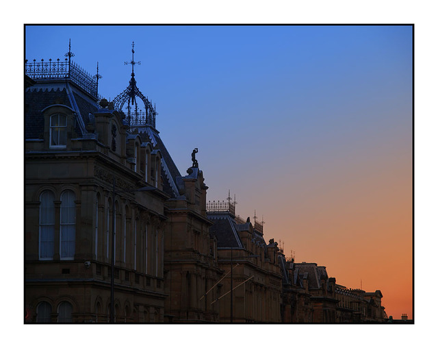 Edinburgh Sundown Scotland