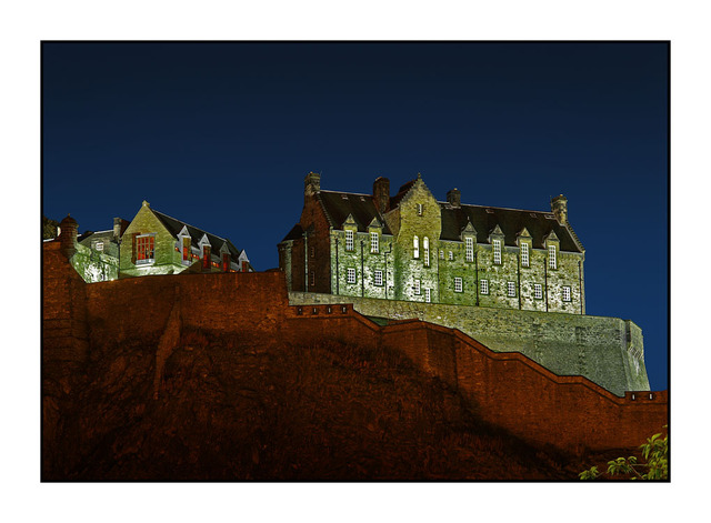 Edinburgh Castle at Night 2 Scotland