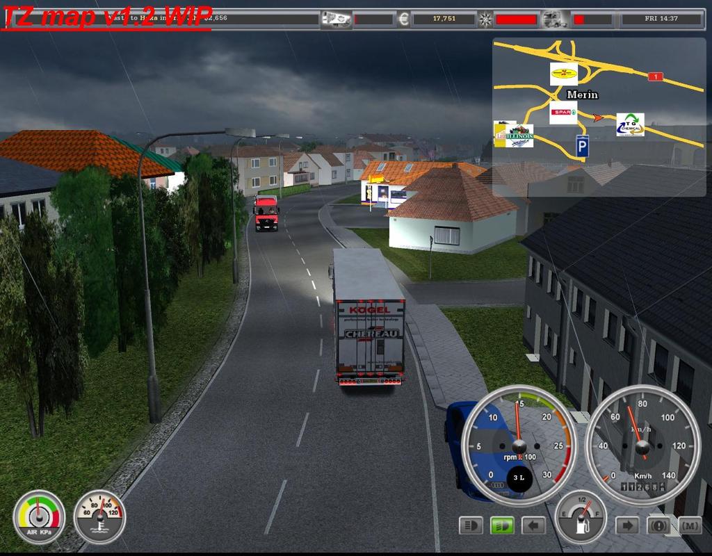 tzmap237 - TZ map example