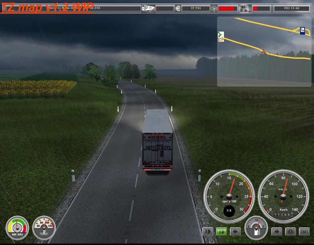 tzmap240 - TZ map example